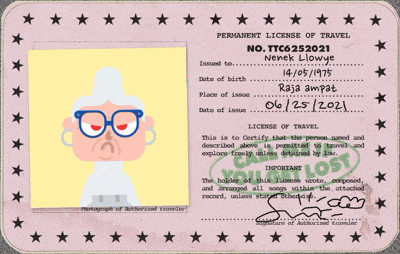 license card